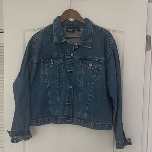 Angie Classic Blue Denim Jean Jacket